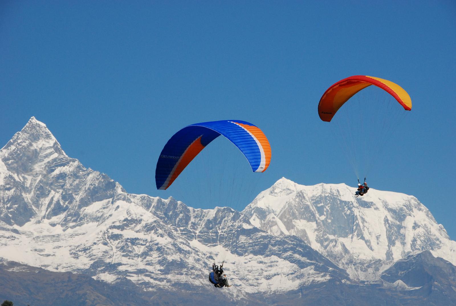 Paragliding in Pokhara — photo 5