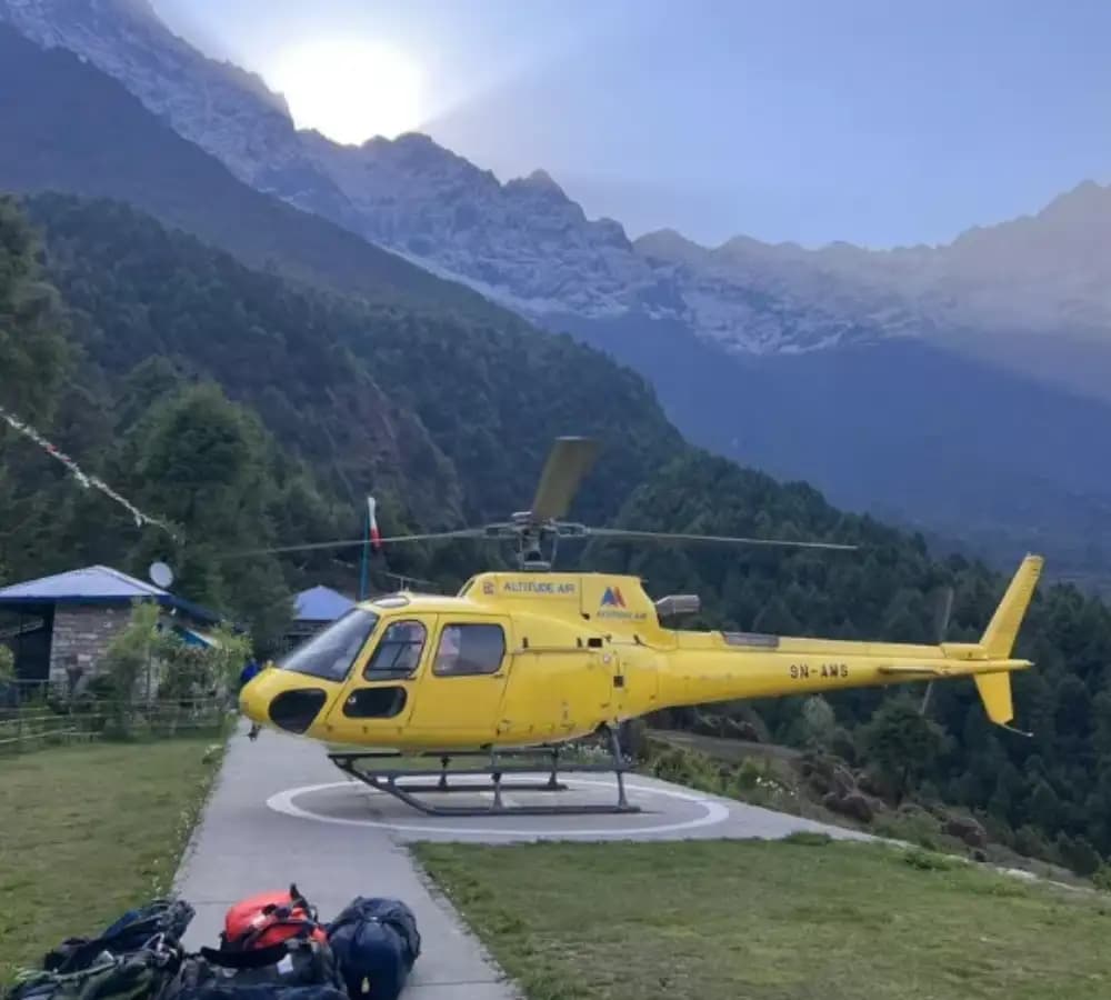 Gorakshep to Lukla Heli Ride — photo 3