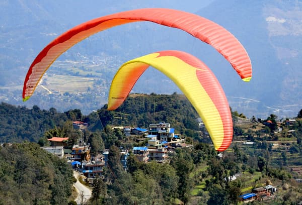 Paragliding in Pokhara — photo 3