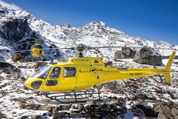 Lukla to Kathmandu Helicopter Flight — photo 1