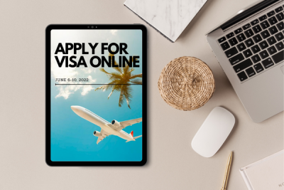 Since 2014, travelers have been able to apply for visas online. Image Source: Canva Pro.